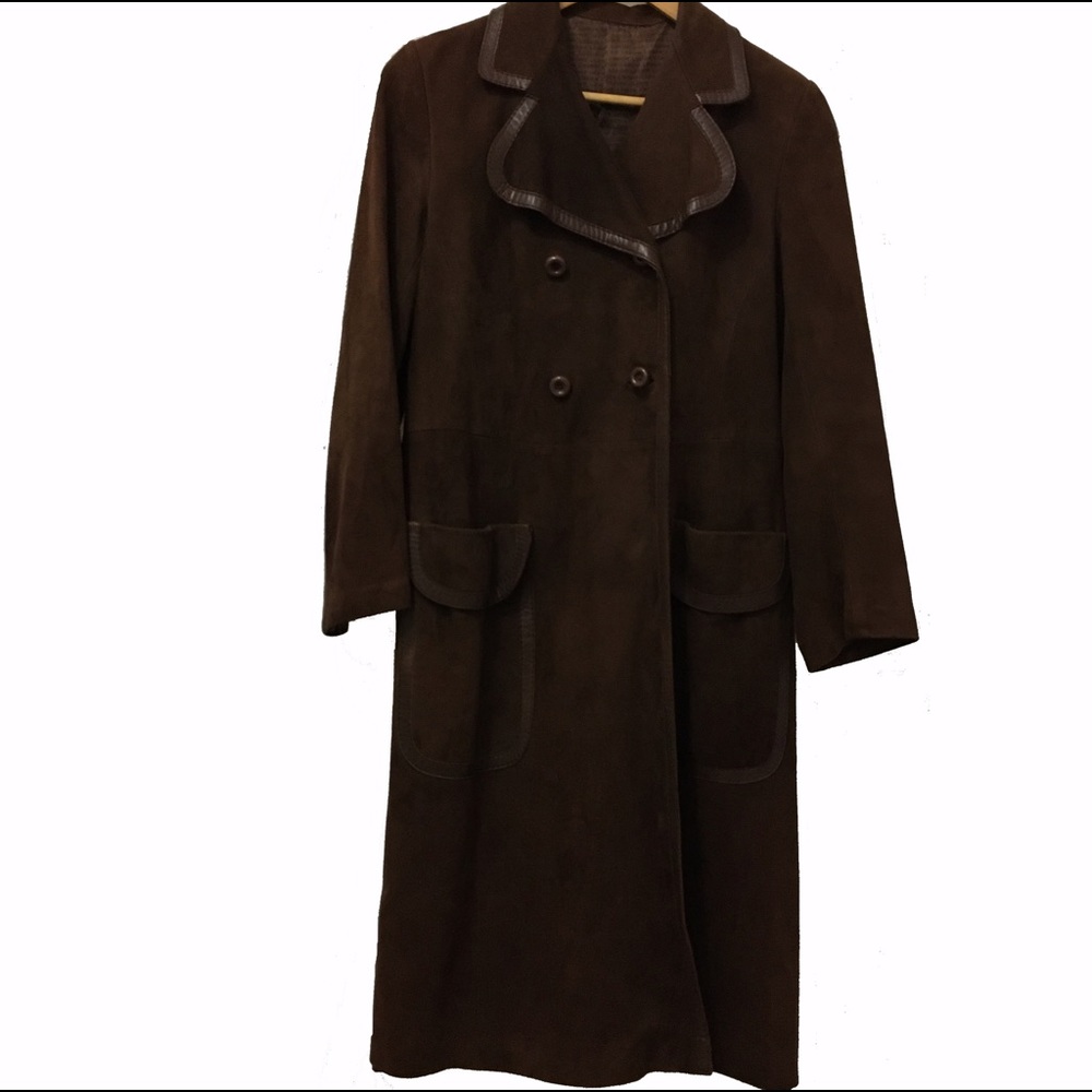 Vintage Loewe Suede Coat